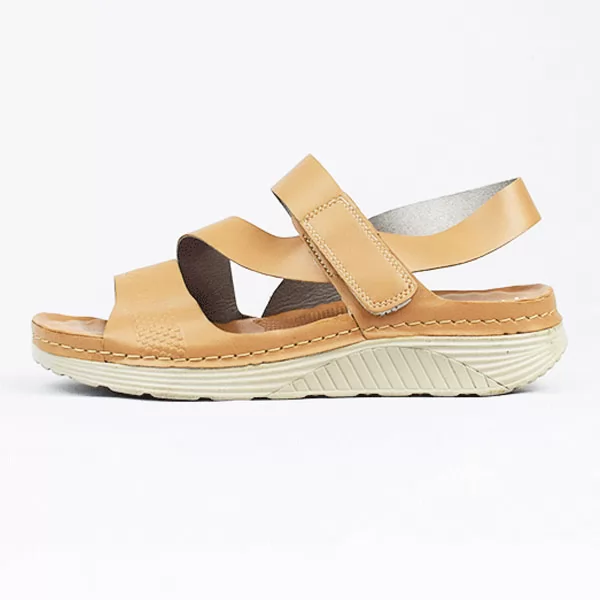 Sandale confort pour femme s011 marron sandale médicale femme confortable Maroc